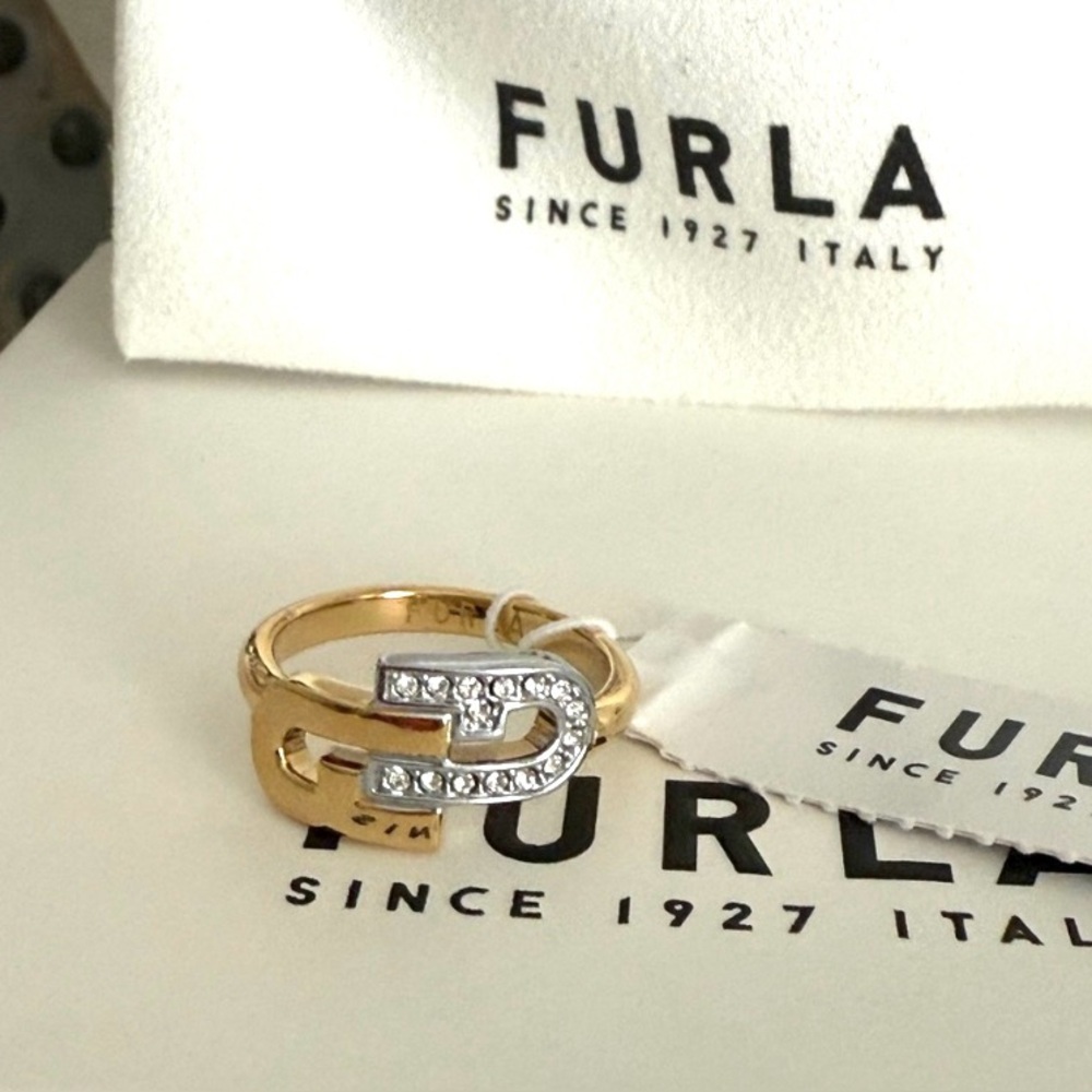 Furla Gold and Silver Ring Is Understated but Eye-catching | Full Inclusion